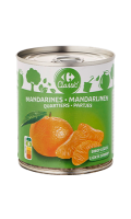 Fruits au sirop mandarines Carrefour Classic\'