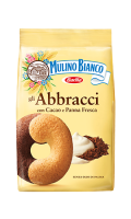 Biscuits Abbracci au cacao et à la crème fraîche Mulino Bianco