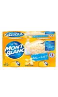 Riz au Lait Mont Blanc 4X125gr. Mont Blanc Riz au Lait Mont Blanc 4X125gr. Mont Blanc