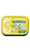 Sardines à l\'huile d\'olive vierge extra Carrefour Classic\'