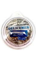 Filets d\'anchois à l\'ail et au persil Delicemer