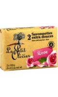 Savonnettes extra douces rose Le Petit Olivier