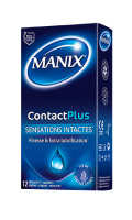 Préservatifs Contact Plus Manix