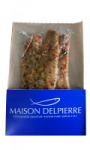 Filets de hareng fumés parsemés de millet, oignons et poivrons rouges Delpierre Filets de hareng fumés parsemés de millet, oignons et poivrons rouges Delpierre