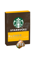 Café en capsules blonde espresso roast Starbucks