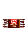 Barres chocolatées noir et blanc Zebra Kit Kat