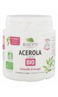 100% BIO de Biocyte Vitamine C naturelle Acerola Biocyte