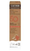 Spray Protection Solaire SPF 50 Cattier