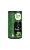 Thé vert Bio feuilles entières gunpowder Jardin Bio