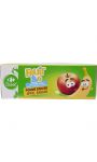 Gourdes aux fruits pomme banane sans sucres ajoutés Carrefour Classic'