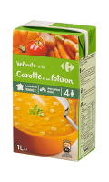 Velouté à la carotte et au potiron Carrefour