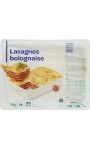 Lasagnes bolognaise Les Produits Blancs
