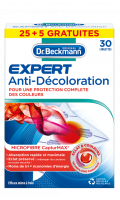 Lingettes Anti-Décoloration Microfibre CapturMAX 25 + 5 gratuites Dr. Beckmann