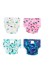 Couche lavable 4 coloris assortis de la naissance à 8Kg Babycalin