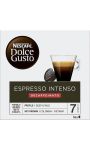 Café Espresso Intenso décaféiné Nescafé Dolce Gusto
