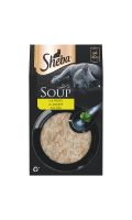 Soupe pour chat fraîcheur aux filets de poulet Sheba
