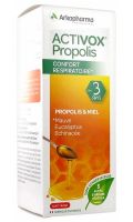 Propolis et miel confort respiratoire Activox Propolis Arkopharma