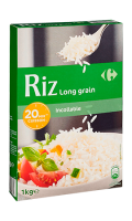 Riz long grain incollable Carrefour