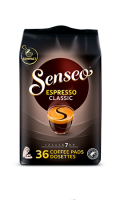 Café dosettes Expresso Classic n°7 Senseo