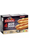 4 Hot dogs saveur ketchup Charal