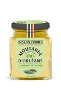 Moutarde d'orléans aux morceaux de cornichons Martin Pouret