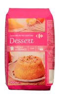 Semoule de blé fine spéciale dessert Carrefour