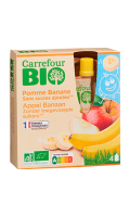 Gourde Pomme Banane Carrefour Bio