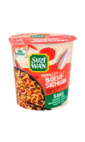 Nouilles en pot saveur bœuf sichuan Suzi Wan