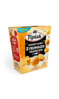 Biscuits apéritifs aux 2 fromages français Crousti Doré Tipiak