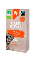 Café en capsules Espresso Perou bio Café Royal
