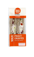 Sandwich maxi poulet crudités Bon App\' Carrefour