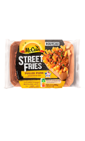 Plat cuisiné frites aux effiloches de porc Street Fries McCain