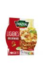 Plat cuisiné lasagnes bolognaise Panzani