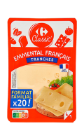 Emmental français en tranches Carrefour Classic\'