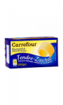 Beurre tendre doux en plaquette Carrefour