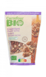 Céréales muesli chocolat et quinoa bio Carrefour Bio
