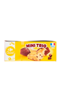 Assortiments de gâteaux Mini Trio Carrefour Classic\'
