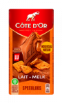 Chocolat au lait spéculoos Côte d'Or