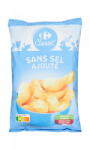 Chips sans sel ajouté Carrefour Classic'