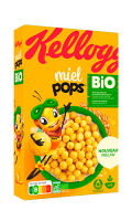 Céréales Miel Pop\'s bio Kellogg\'s
