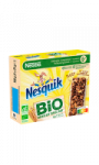 Barres céréales complètes au chocolat Bio Nesquik