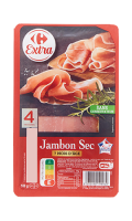 Jambon sec 7 mois d\'âge Carrefour Extra
