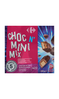 Mini barres chocolatées 5 variétés Choc N\' Mini Mix Carrefour