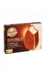 Glaces vanille caramel Carrefour Sensation