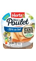 Blanc Poulet -25% sel sans nitrite Herta