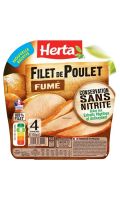 Filet Poulet Fumé conservation sans nitrite Herta
