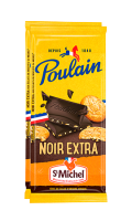 Chocolat noir sablé Poulain