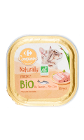 Pâtée pour chats au saumon Bio Carrefour Companino