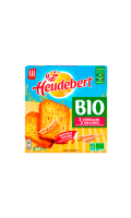Biscottes 3 céréales et graines Bio Heudebert