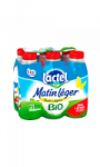 Lait entier Bio matin léger facile à digérer sans lactose Lactel
